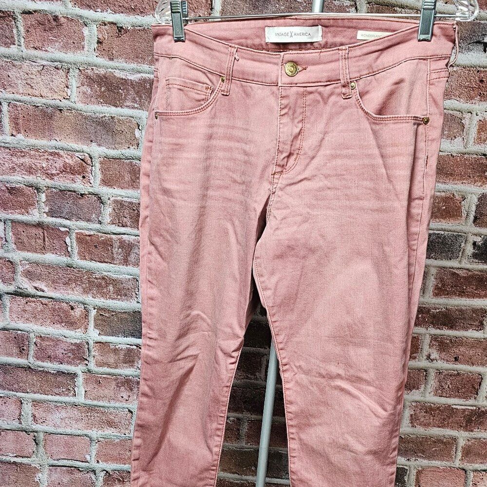 Women's VINTAGE X AMERICA Wonderland Skinny Ankle Jeans  8/29‎